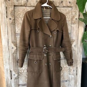 Vintage Swedish Lined Trench Coat